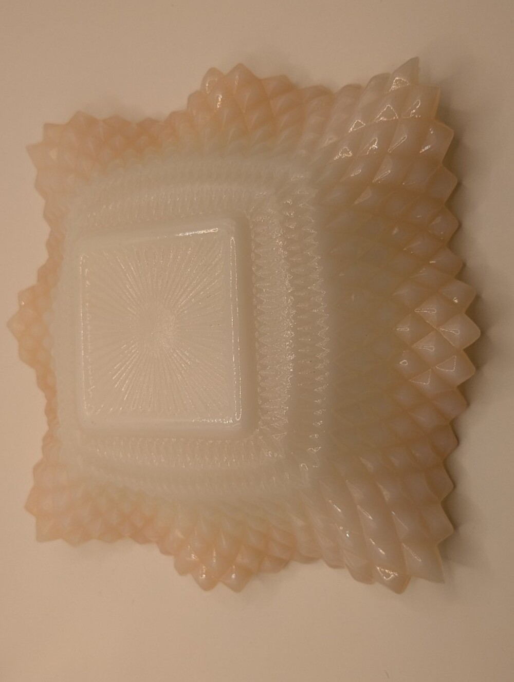 VINTAGE RARE FENTON GLASS DISH - Picture 2 of 2